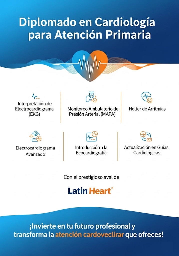 flyer diplomado CARDIOLOGIA